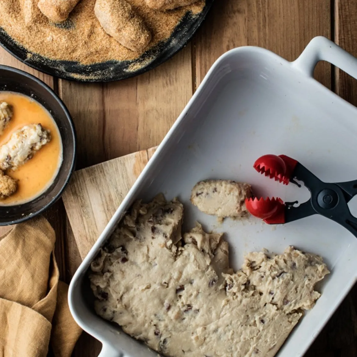 Pinzas para croquetas y albóndigas La Croquetera