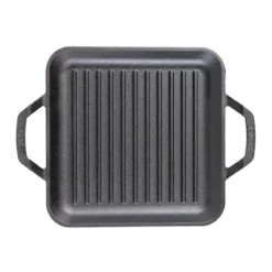 Plancha grill cuadrada con asas 28cm Chef Collection Lodge
