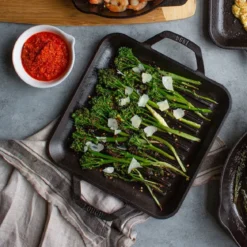 Plancha grill cuadrada con asas 28cm Chef Collection Lodge