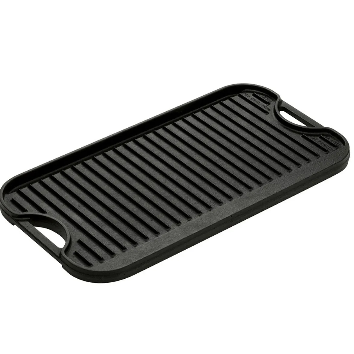 Plancha grill XL Rectangular y Reversible de hierro Lodge