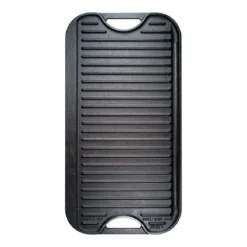 Plancha grill XL Rectangular y Reversible de hierro Lodge