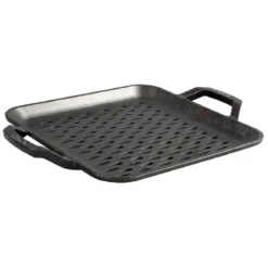 Plancha perforada cuadrada de hierro Chef Lodge