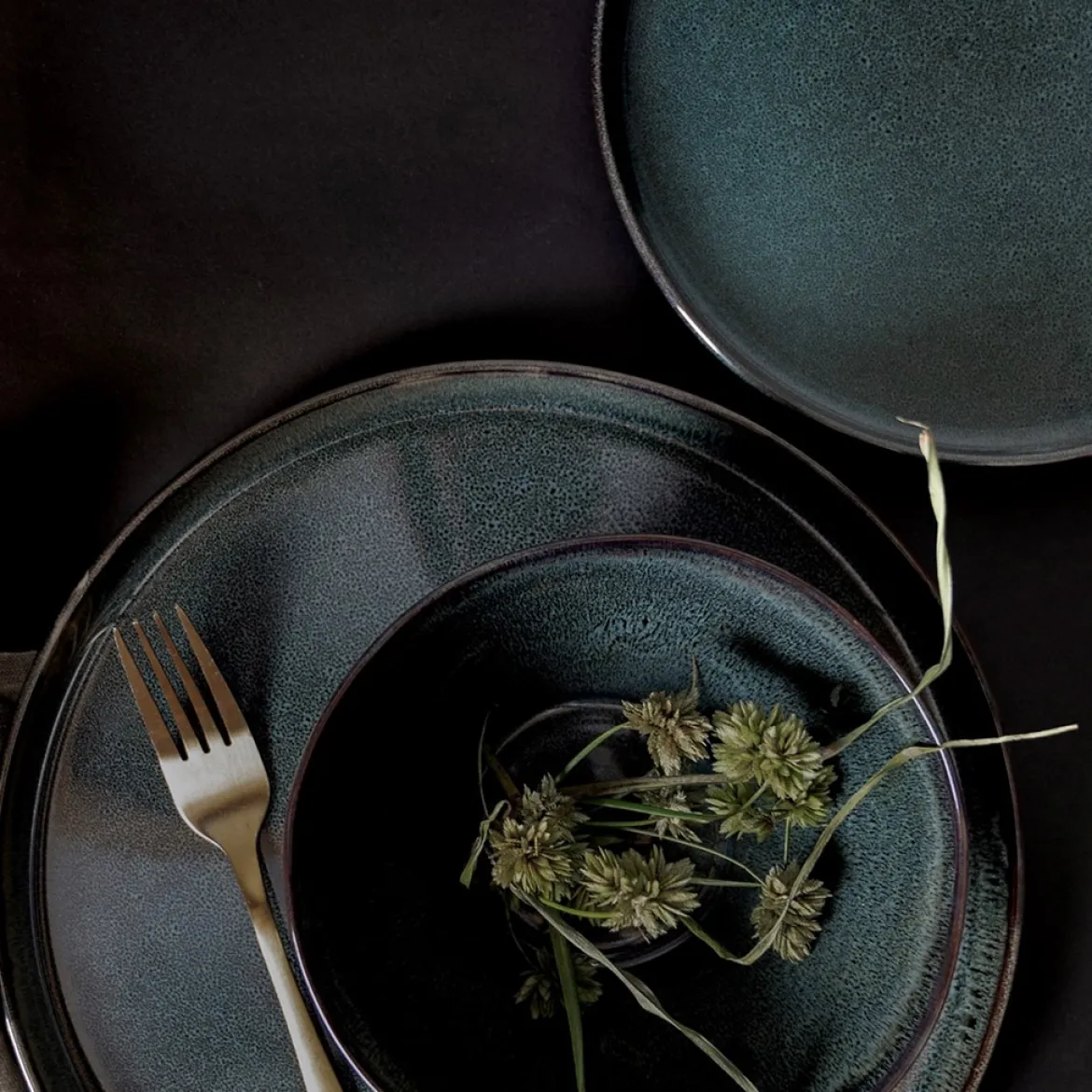 Plato de gres Serenity de Dutch Rose