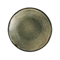 Plato de postre de gres Organic Collection