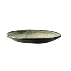 Plato de postre de gres Organic Collection