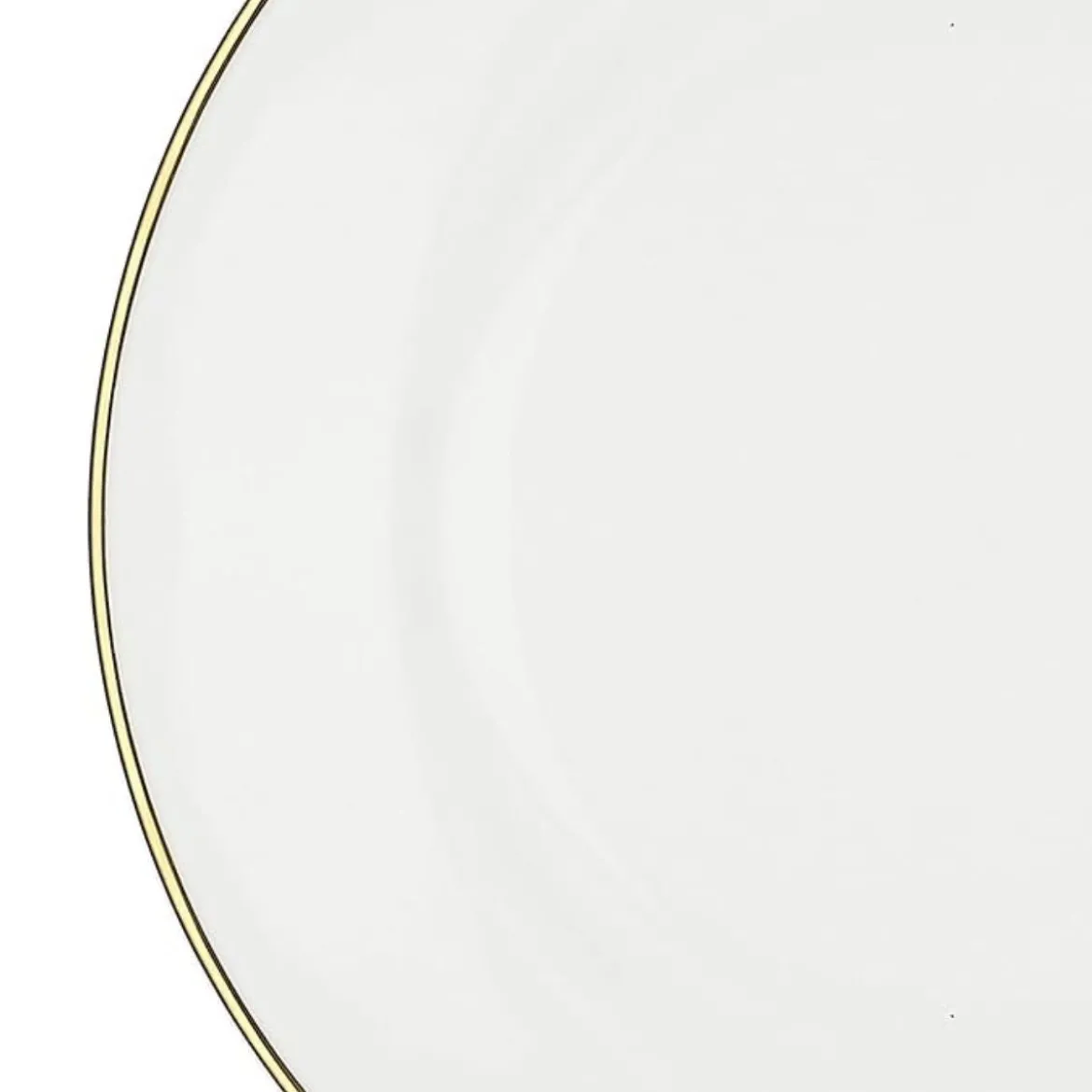 Platos de porcelana Maestà La Porcellana Bianca