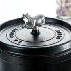 Pomo de acero inoxidable para cocotte Staub