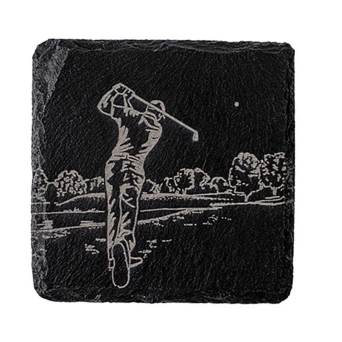 Posavasos individuales de pizarra Selbrae