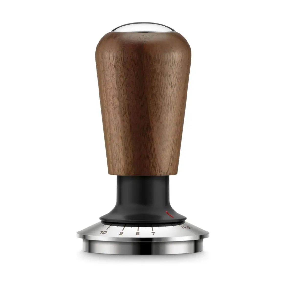 Prensador autonivelante de café con mango de madera Sage