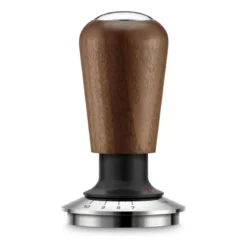 Prensador autonivelante de café con mango de madera Sage