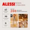 Rallador con recipiente de resina Parmenide Alessi