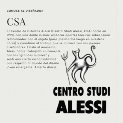 Rallador con recipiente de resina Parmenide Alessi