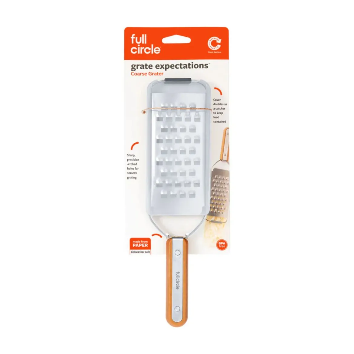 Rallador con recogedor Grate Expectations Full Circle