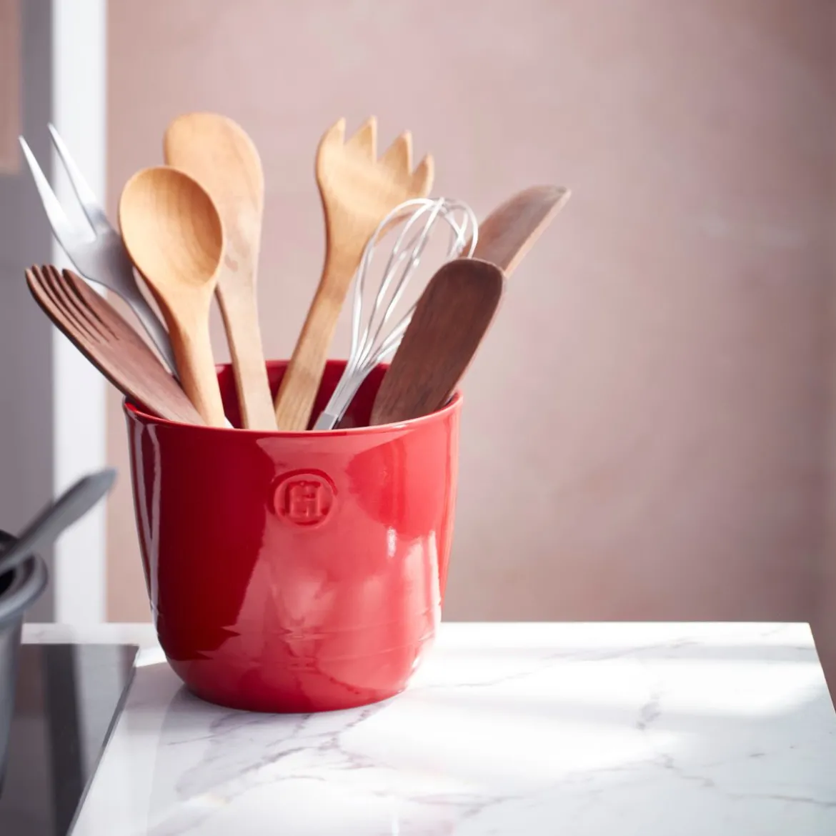 Recipiente cerámico para utensilios de cocina Emile Henry