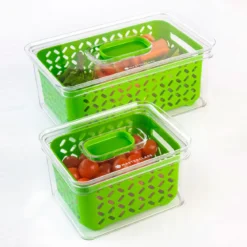 Recipiente rectangular con tapa KitchenCraft