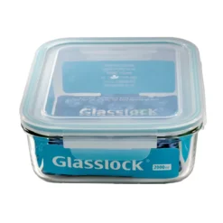 Recipientes herméticos de cristal rectangulares Glasslock