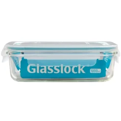 Recipientes herméticos de cristal rectangulares Glasslock