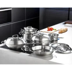 Rustidera de acero inoxidable con tapa Original-Profi Collection® Fissler