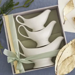 Salsera de porcelana Menage La Porcellana Bianca
