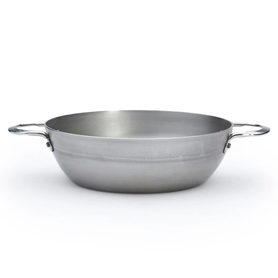 Sartén alta con 2 asas hierro Mineral B De Buyer (fuego y horno)
