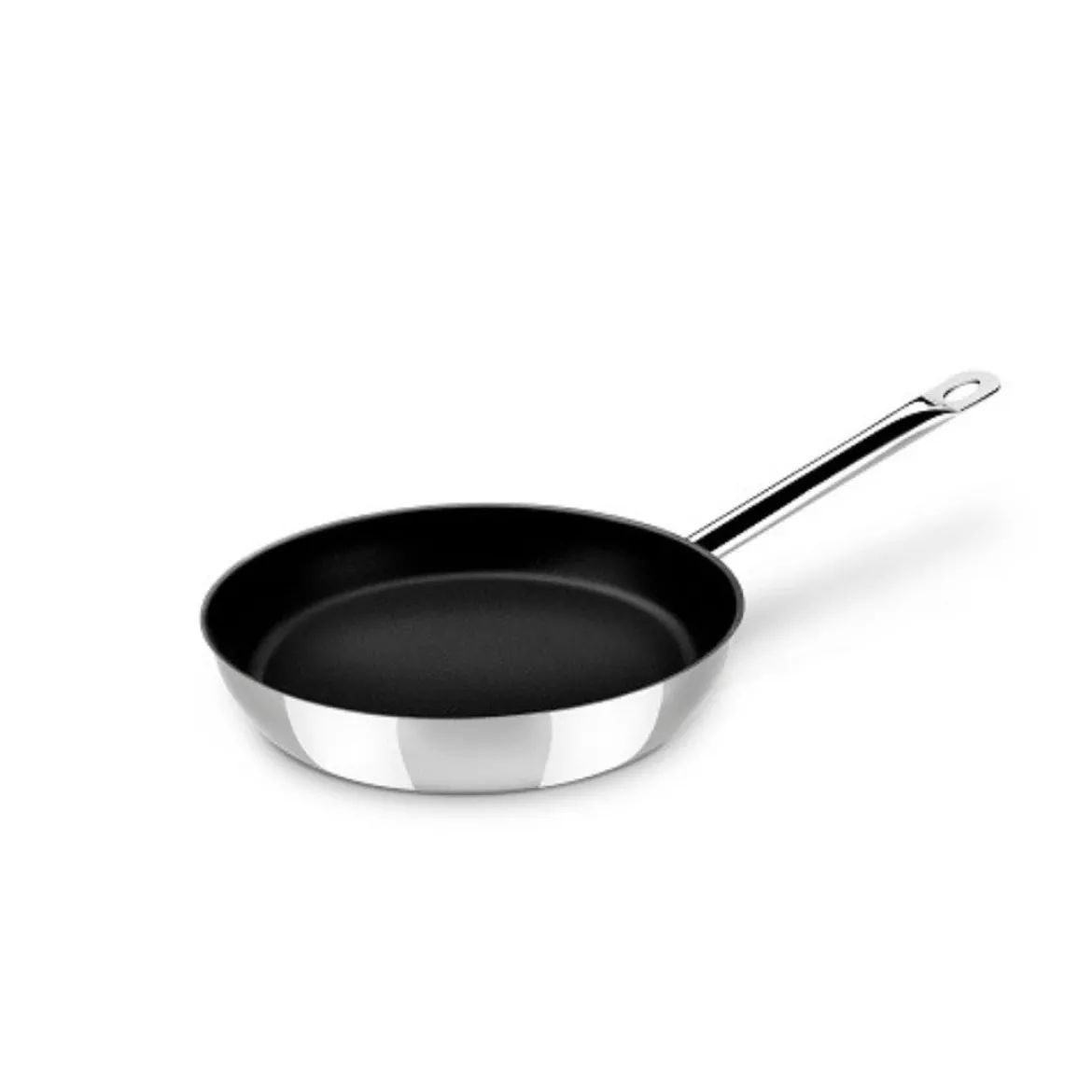 Sartén Antiadherente Chef con exterior inox Monix