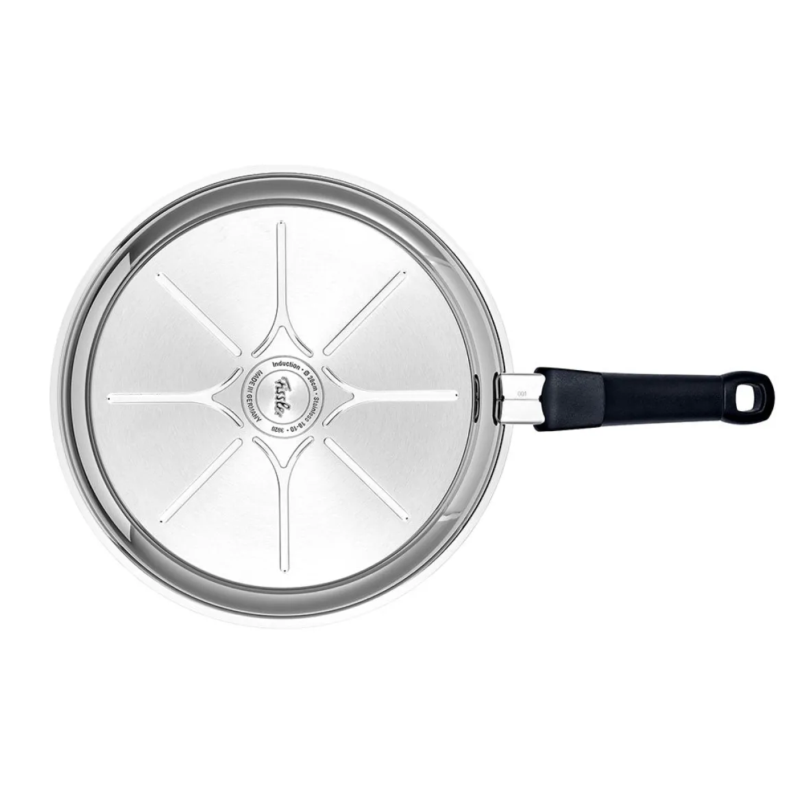 Sartén antiadherente con exterior inox Adamant® Premium Fissler