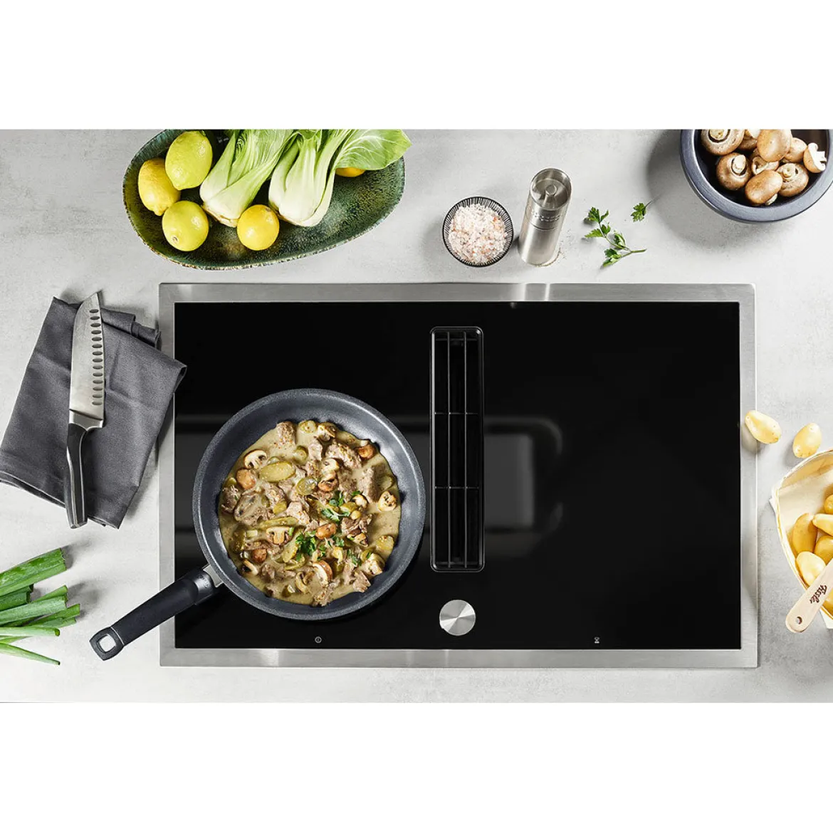 Sartén antiadherente con exterior inox Adamant® Premium Fissler