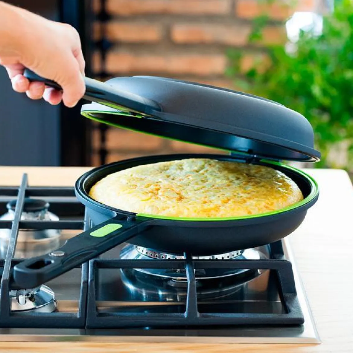 Sartén antiadherente para tortillas Bra Dupla Prior
