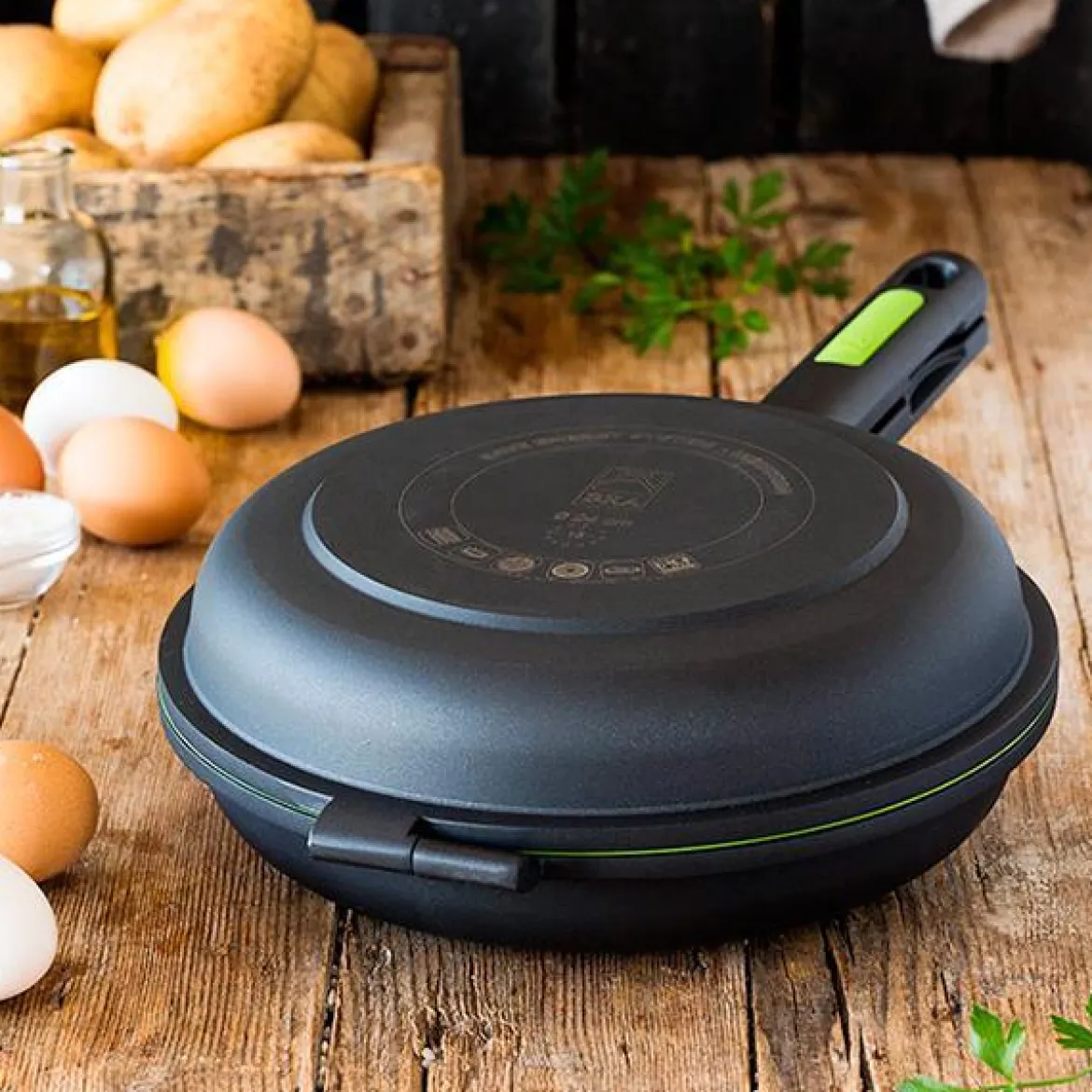 Sartén antiadherente para tortillas Bra Dupla Prior