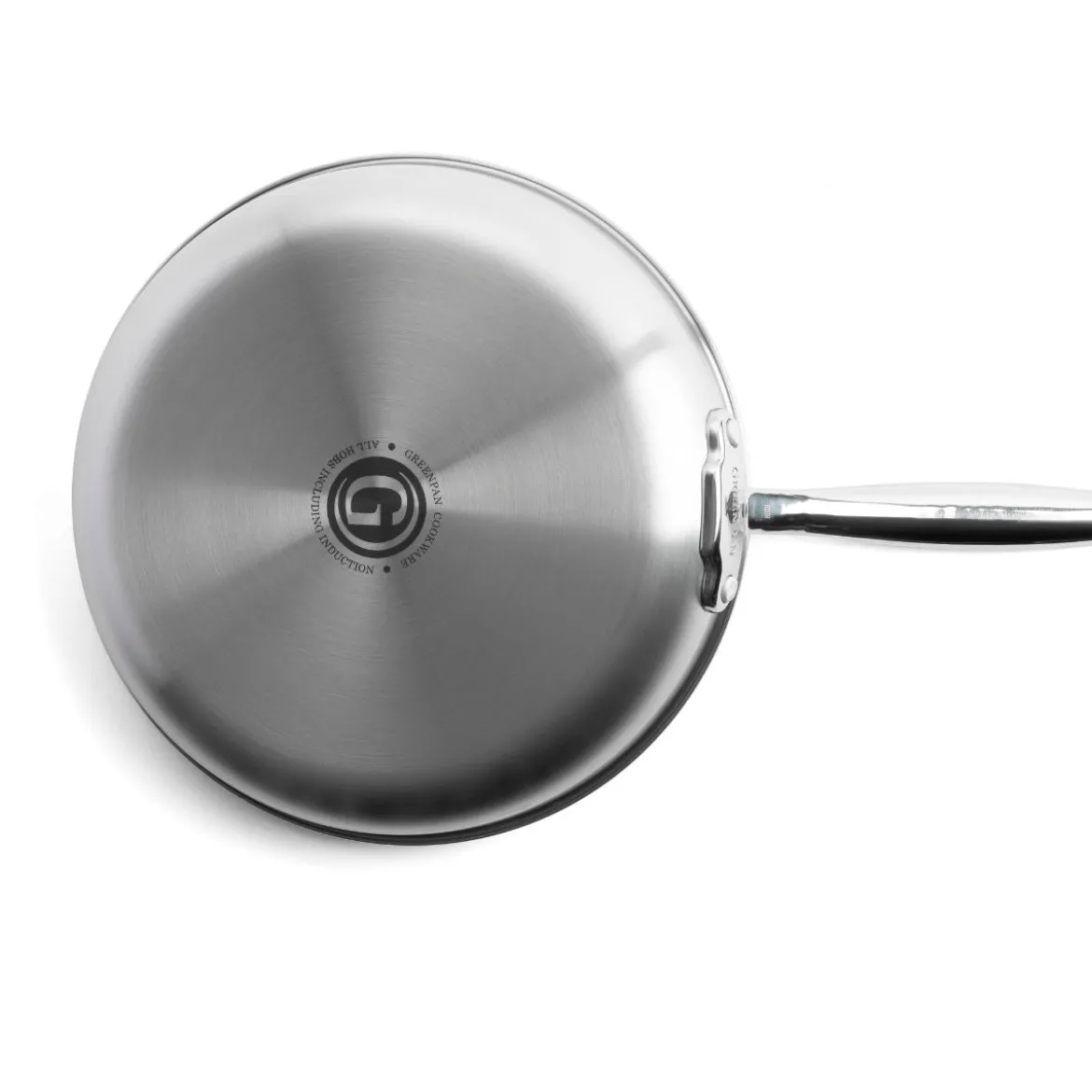 Sartén cerámica con exterior acero inoxidable Premiere GreenPan