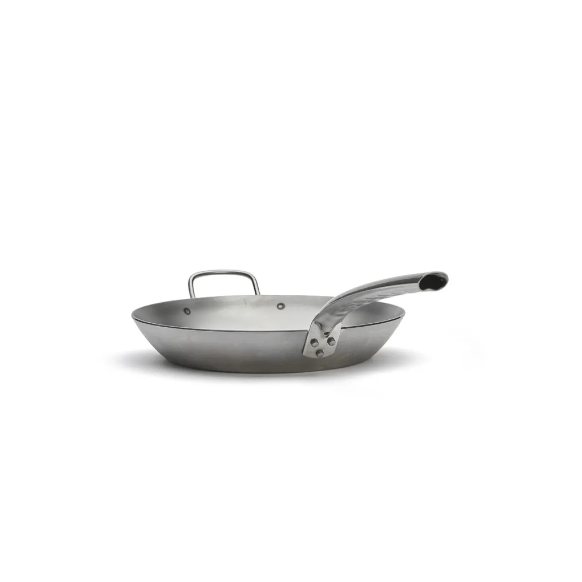 Sartén de hierro Carbone Plus con mango de acero inox Pro De Buyer