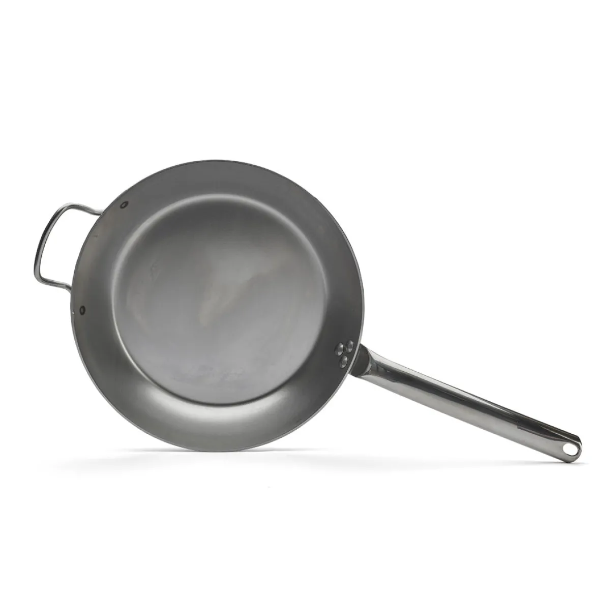 Sartén de hierro Carbone Plus con mango de acero inox Pro De Buyer