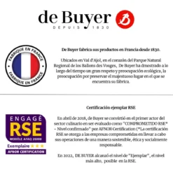 Sartén de hierro Carbone Plus Lionesa De Buyer