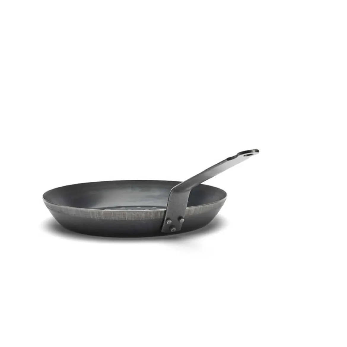 Sartén de hierro De Buyer para asar castañas 28cm