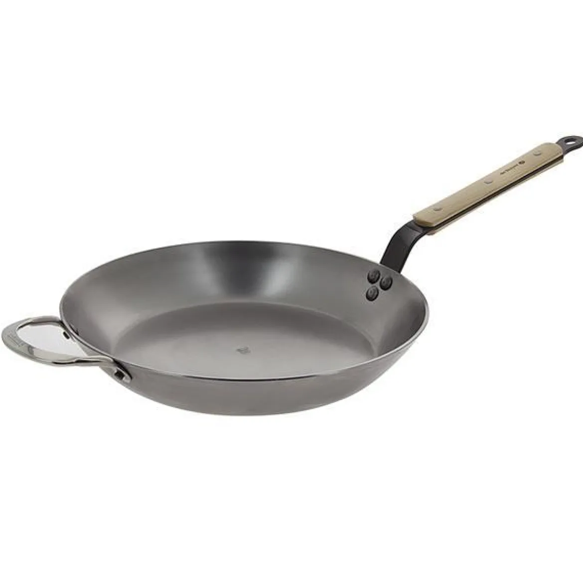 Sartén hierro mineral B con mango de haya De Buyer