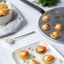Sartén para 16 blinis hierro Mineral B De Buyer