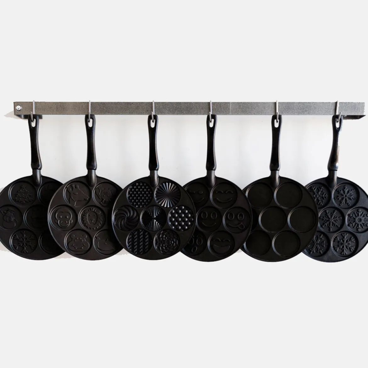 Sartén para tortitas rellenas, pop dots y ebelskiver daneses Nordic Ware