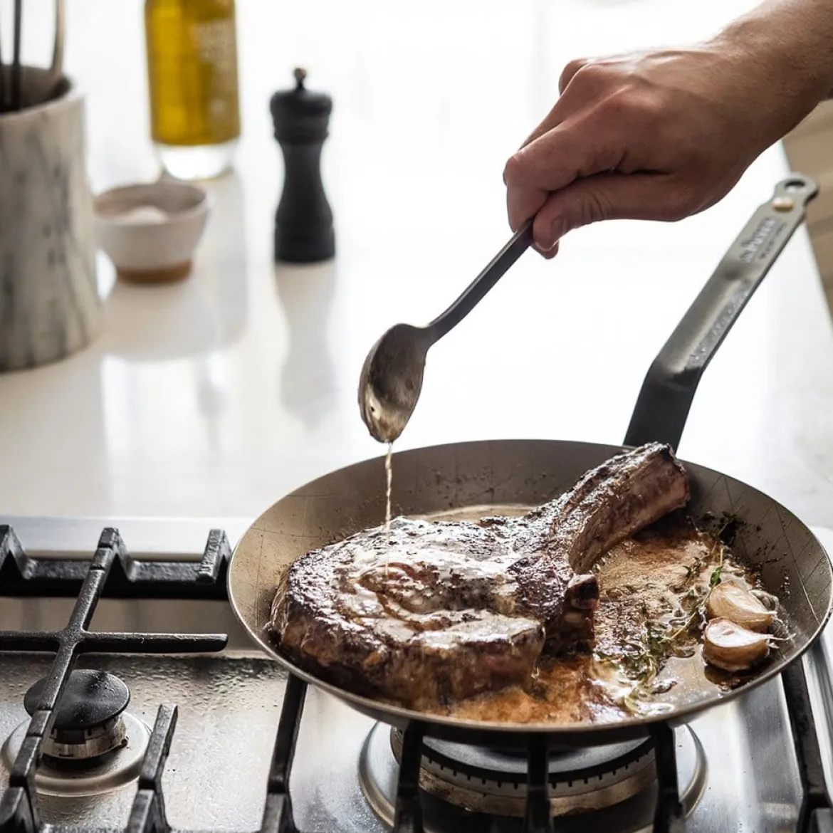 Sartén tradicional Steak hierro Mineral B De Buyer