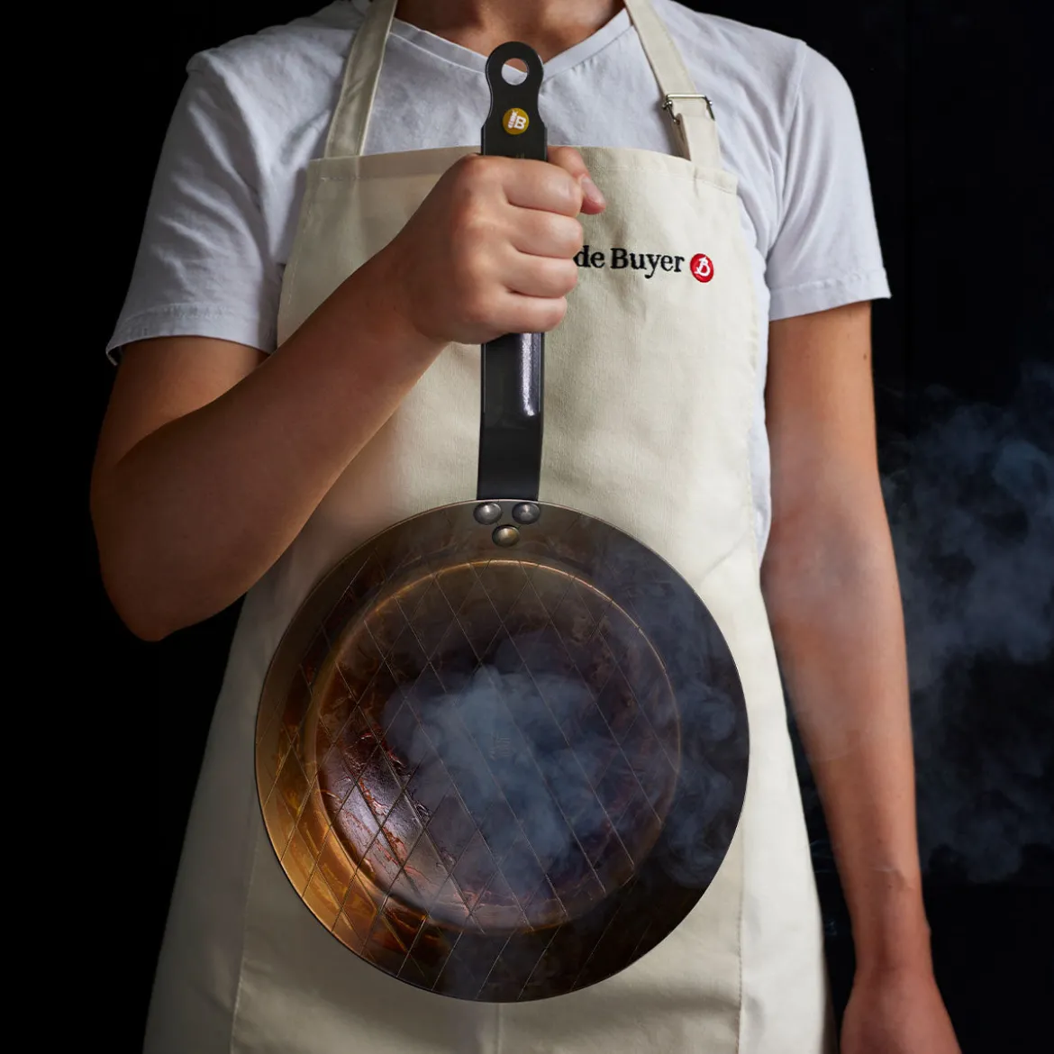 Sartén tradicional Steak hierro Mineral B De Buyer