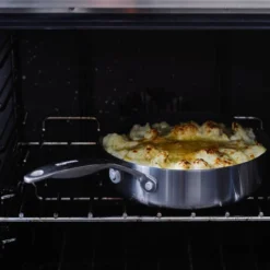 Sauté cerámica exterior acero inoxidable con tapa de cristal Geneva GreenPan