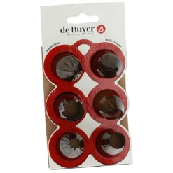 Set 6 boquillas para manga pastelera De Buyer