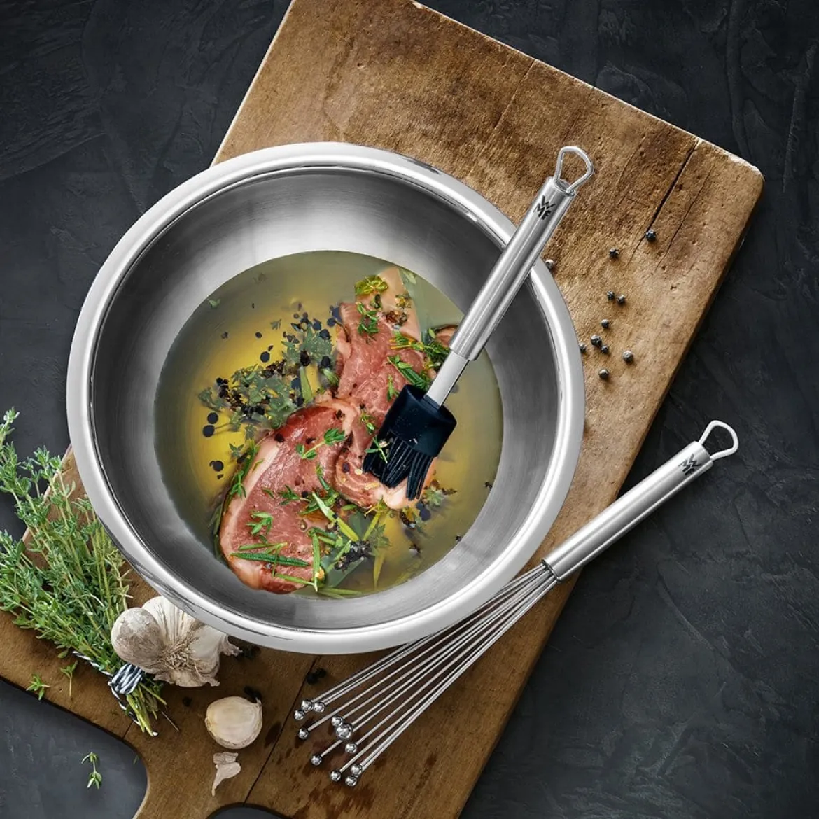 Set de 4 boles de acero inoxidable WMF Gourmet
