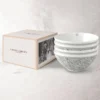 Set de 4 boles de porcelana Wild Clematis Laura Ashley
