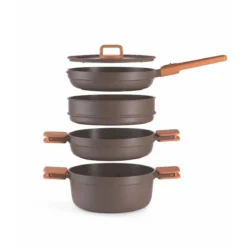 Set de cocina 5 piezas antiadherentes Compac Pro Bra