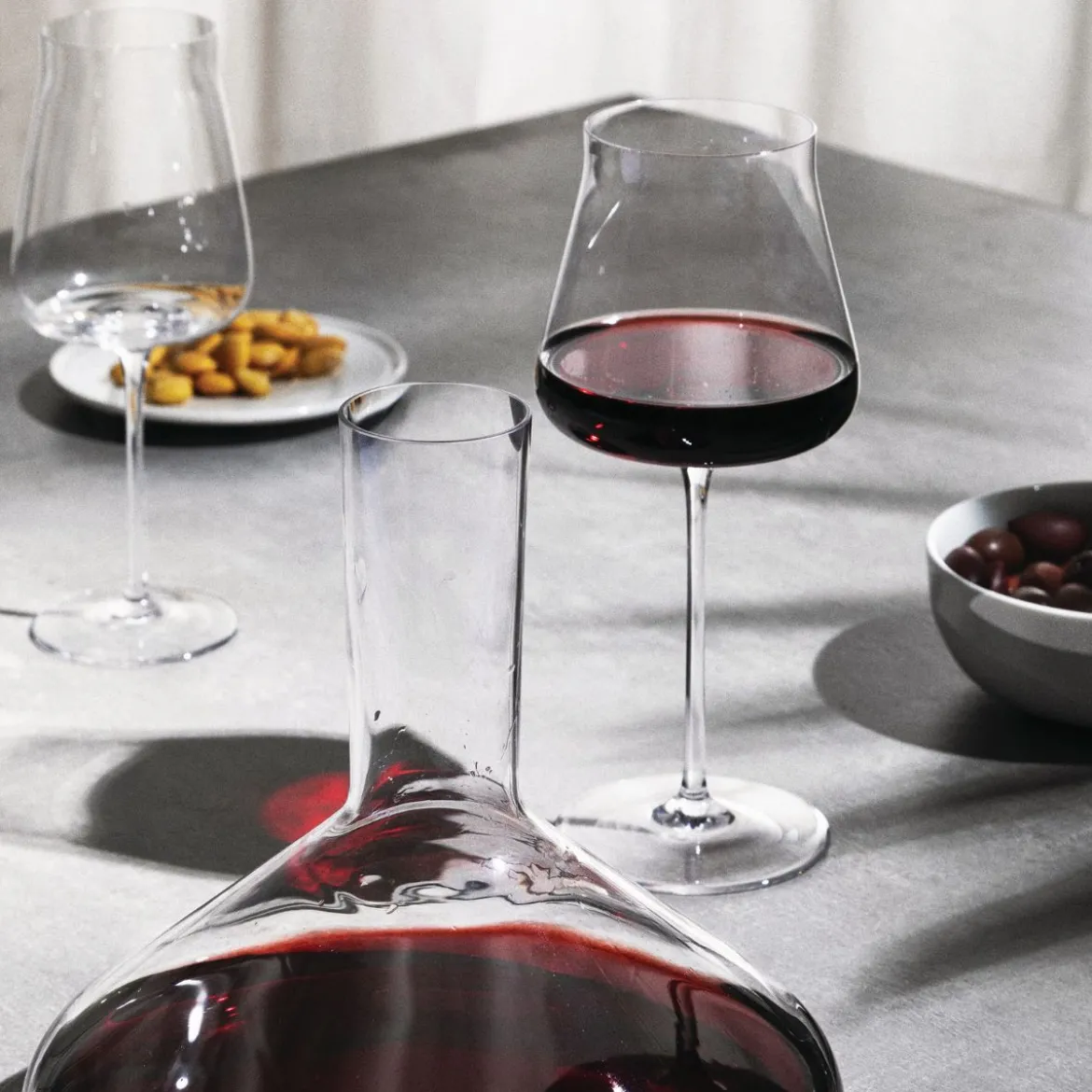 Set de 4 copas de cristal Eugenia de Naoto Fukasawa Alessi