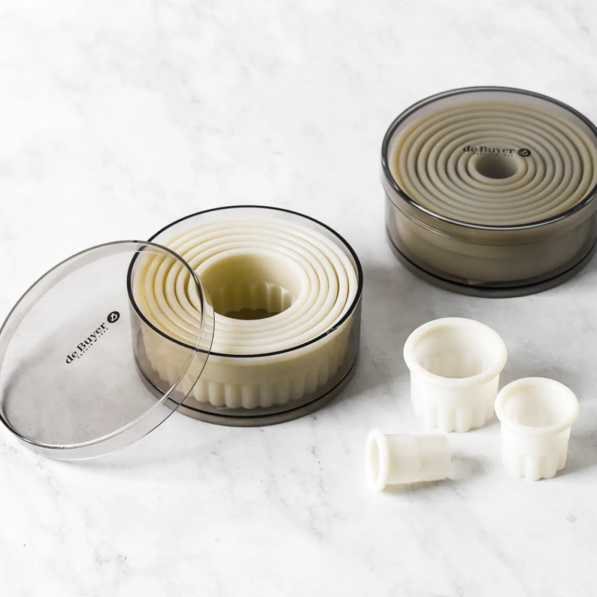 Set de 9 cortadores para galletas De Buyer