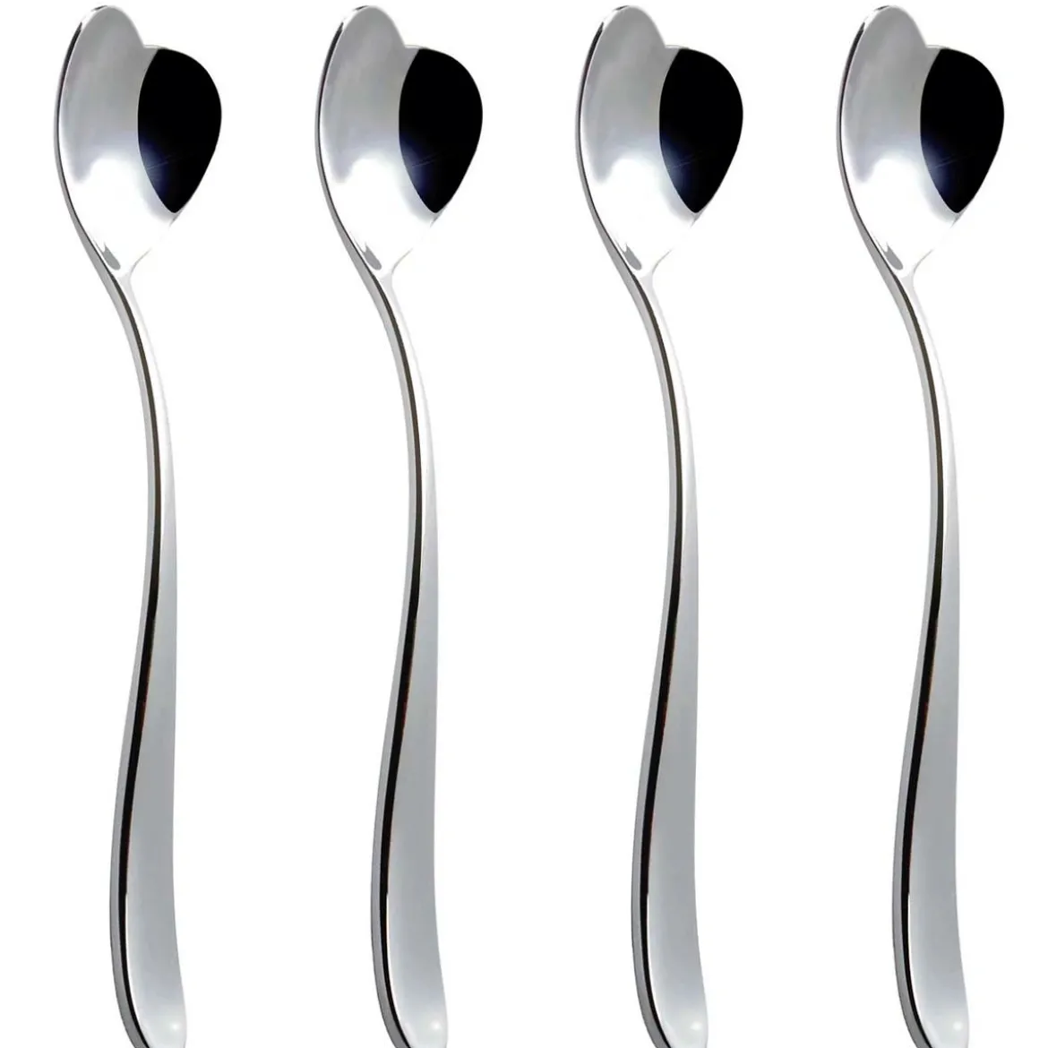 Set de 4 cucharas para helado Big Love Alessi
