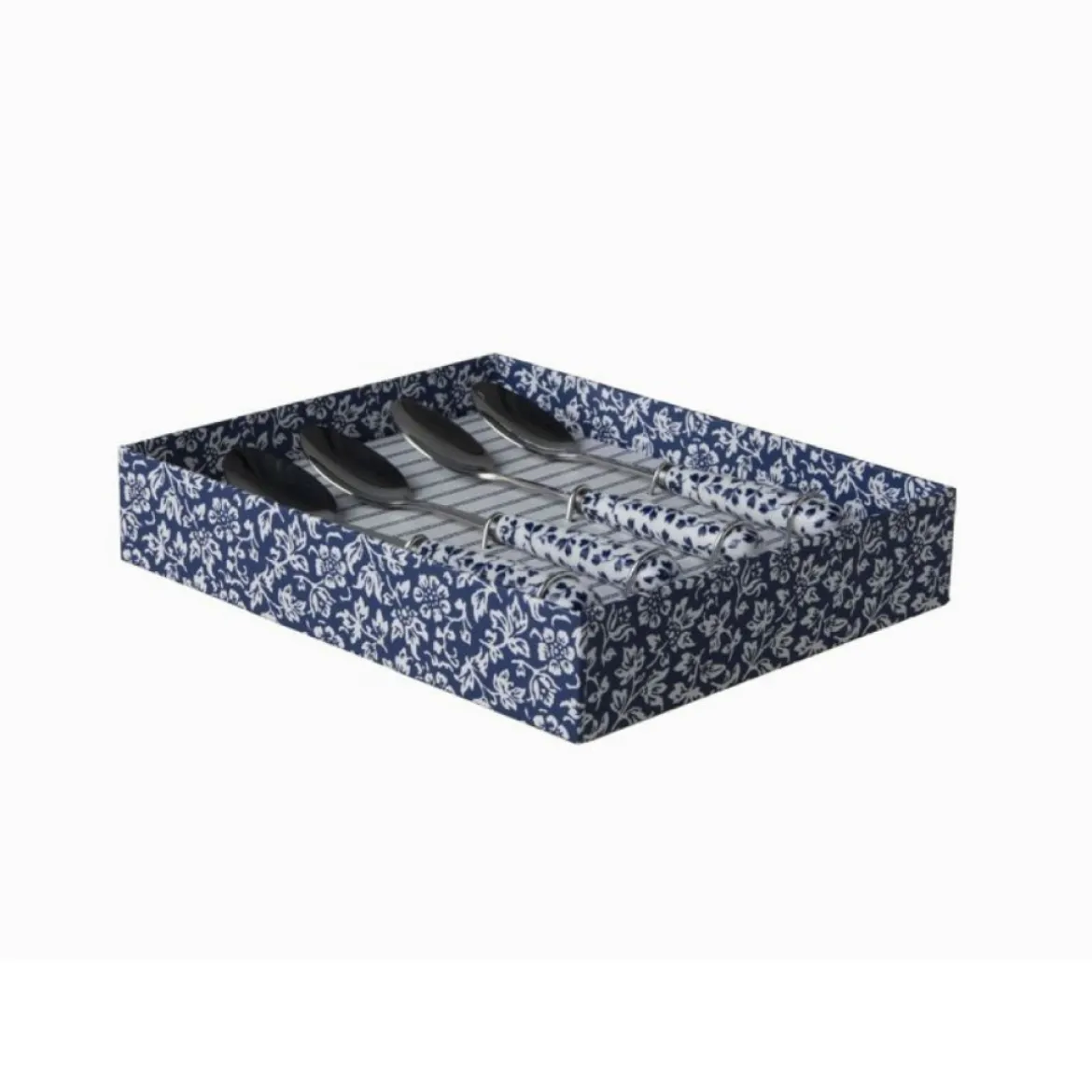 Set de 4 cucharillas Floris Laura Ashley