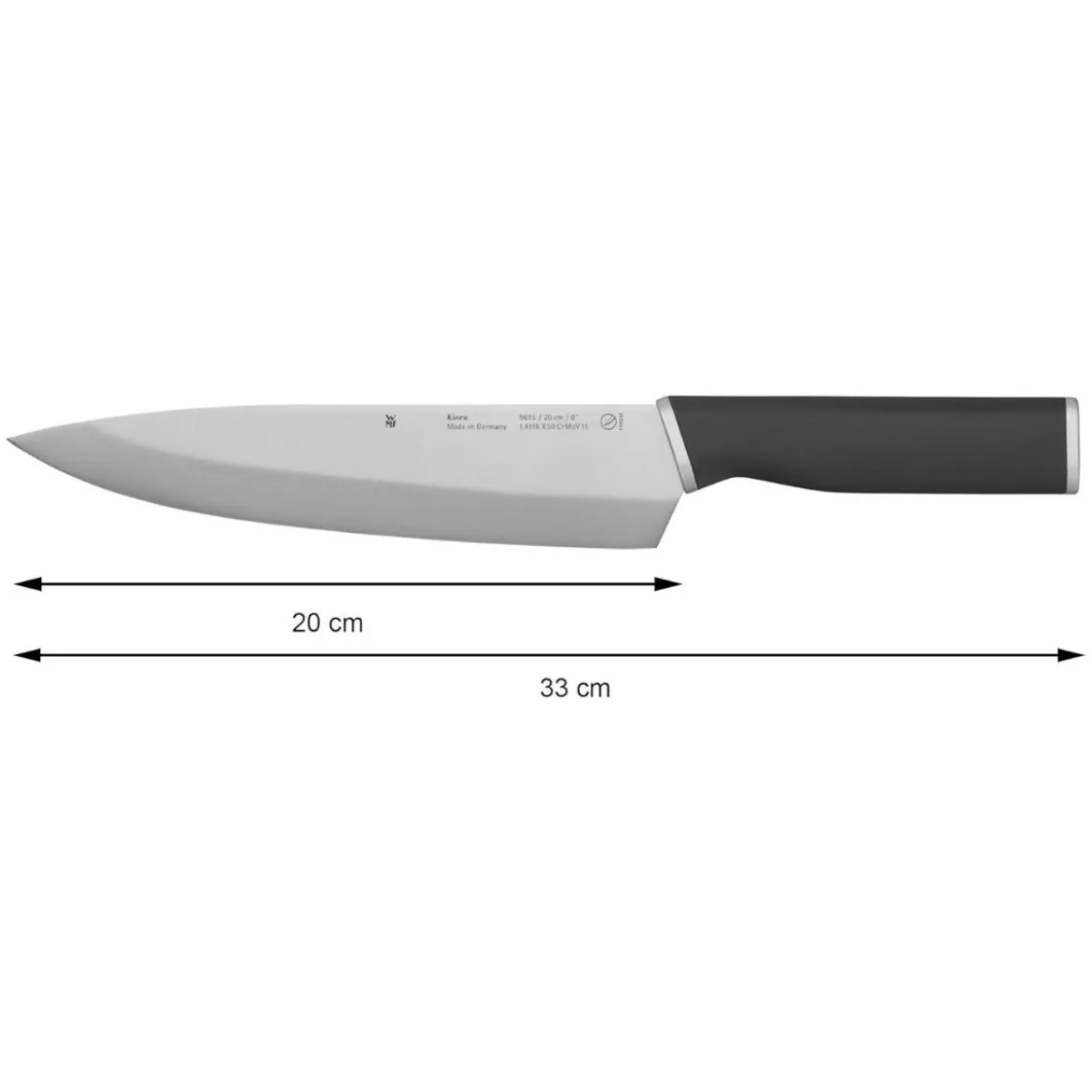 Set de 3 cuchillos de cocina Kineo WMF