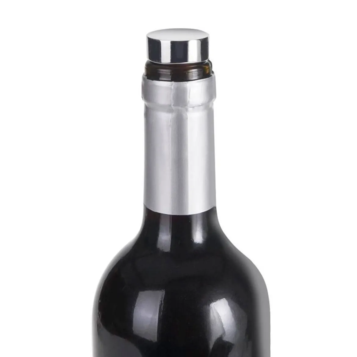 Set de dos tapones para vino Luxe de Ibili
